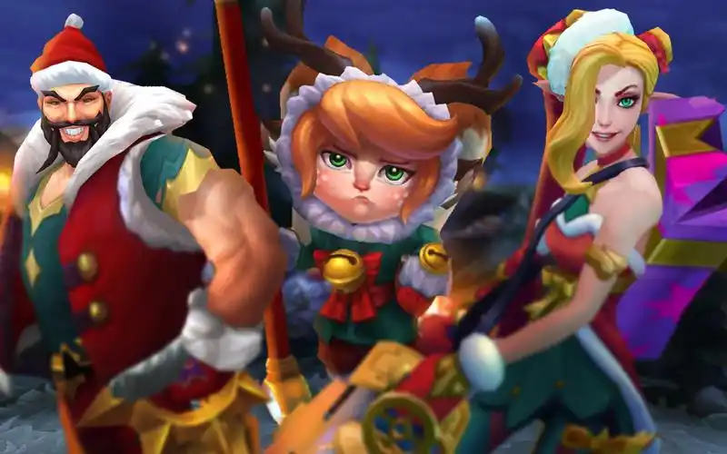 英雄联盟2017冰雪节诗歌视频金克丝波比德莱文来陪你过lol冰雪节了