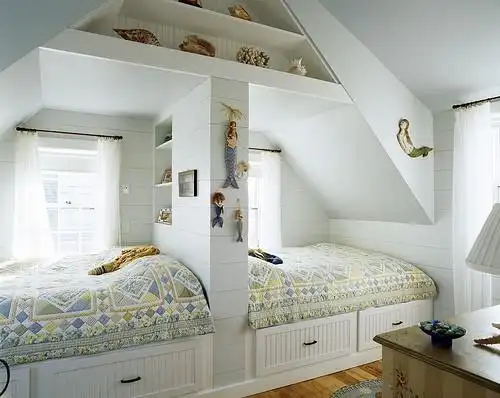 有了二胎暂时不换房那就装一个双人儿童房吧