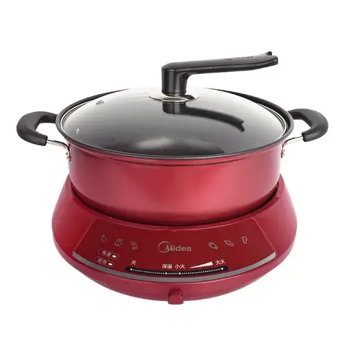 midea/美的mc-dhy28 电火锅 电热锅多功能家用火锅锅分体式电炒锅