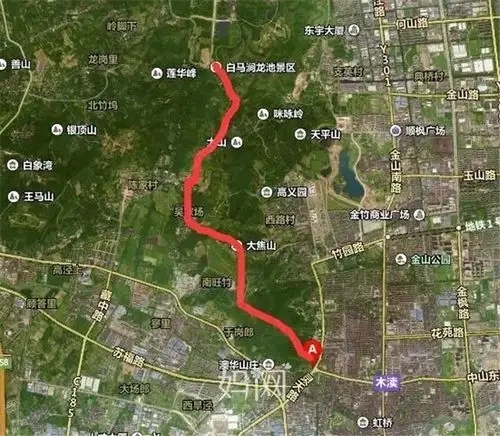 康威小荷324踏春徒步苏州灵白线俯瞰姑苏城我们目标白马涧