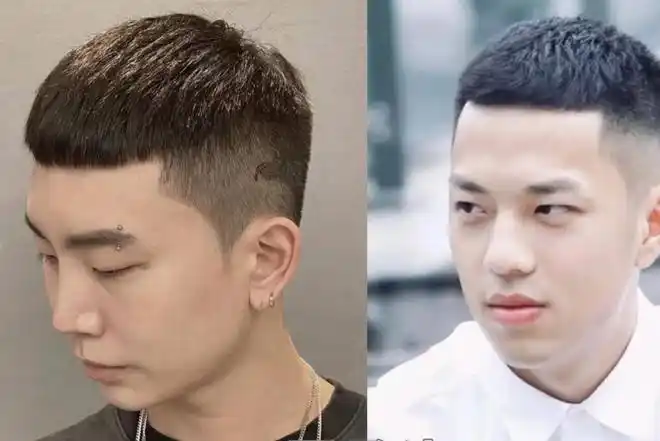 的十款男生发型,阳光帅气又时尚,清爽干练又有男人味 - 男生碎盖短发