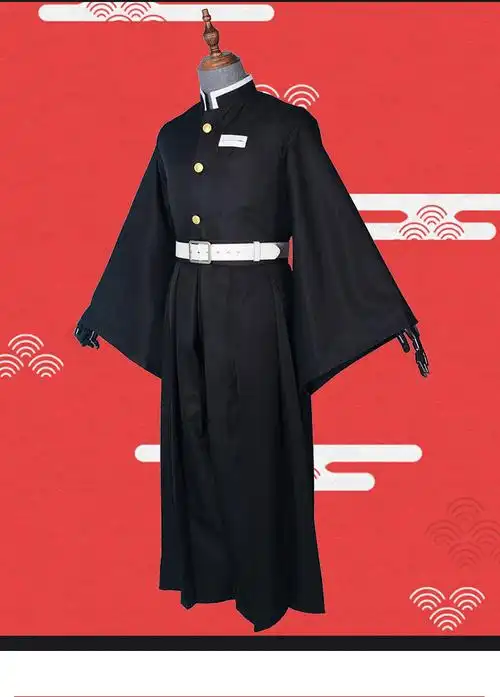 鬼灭之刃cos服鬼杀队队服时秀无一郎cosplay套装制服队男穿s