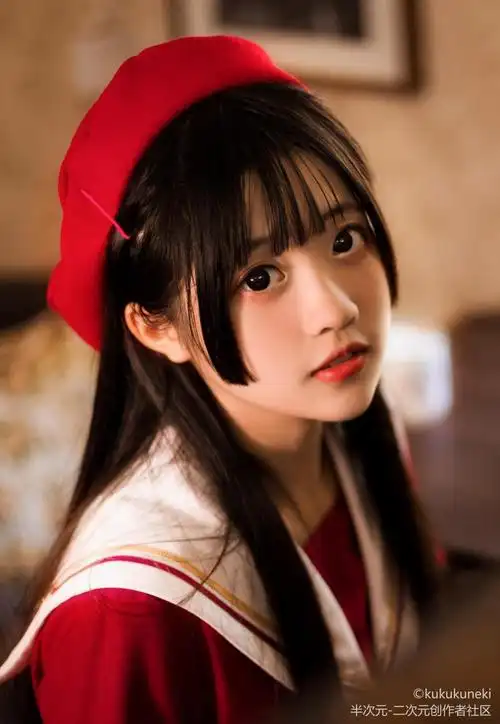 cosjk制服少女歪头杀笑颜乖巧惹人怜