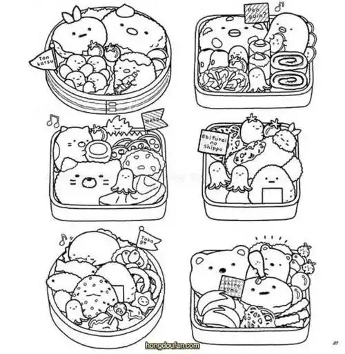 标签100简笔画,a4,a4打印,卡通