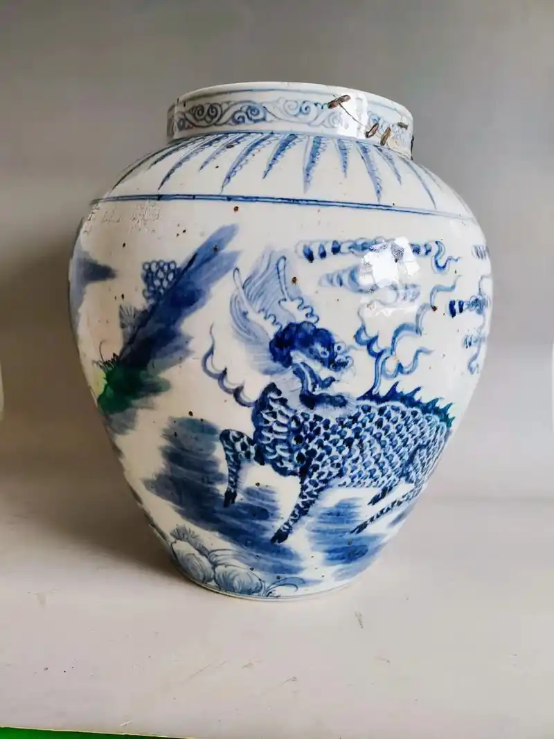 明代青花大罐.#明清瓷器 #古玩 #青花瓷 #器物之美 #寻 - 抖音