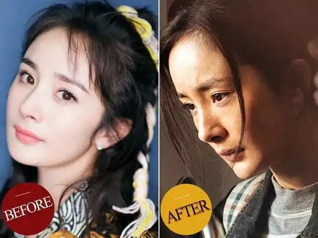 杨幂实力"扮丑" 丑的有多彻底:不上妆不画眉 肤质极差失去少女感