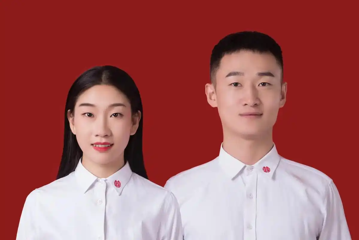 结婚证件照 #红底合照 #官宣78  比起遇见 我更喜欢终老 - 抖音