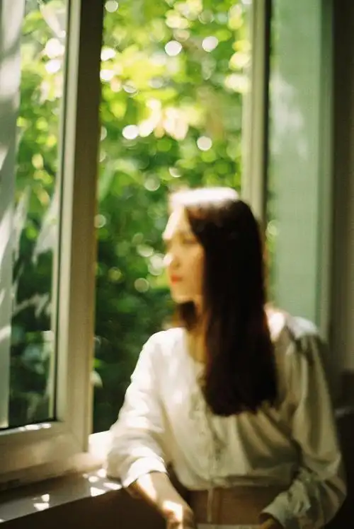 坐在窗下静静的感受-胡萝卜怪