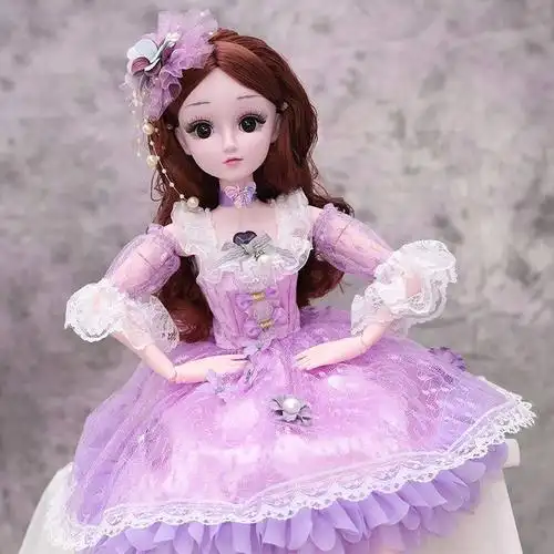 60cm会说话的超大俏芭妃婚纱芭比娃娃套装女孩玩具女单个装洋娃娃60