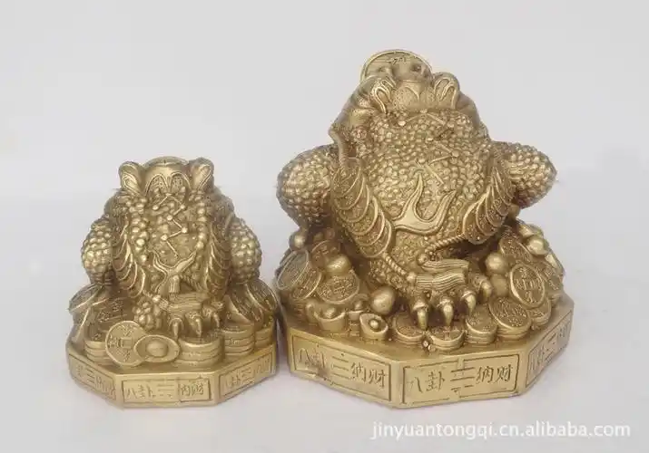 开光纯铜八卦金蟾招财进财财源广进