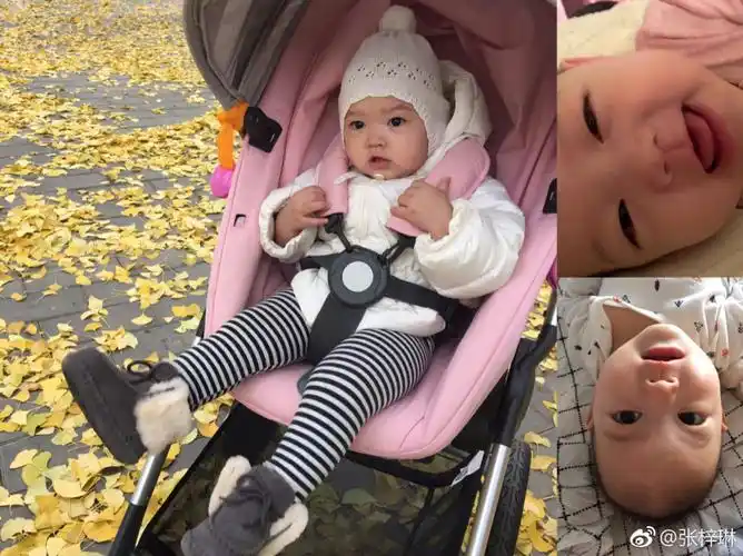 张梓琳晒童年从小就是美人胚子照片却暴露一个小细节