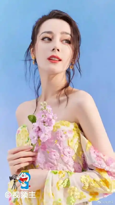 《迪丽热巴》迪丽热巴花仙子造型