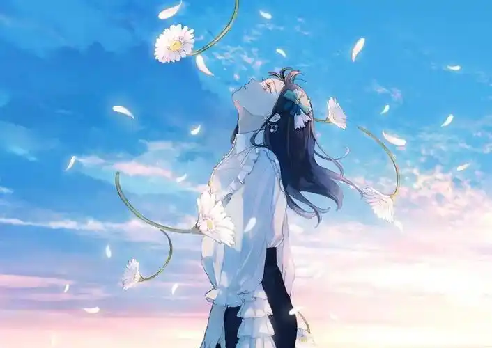 简直唯美日式漫画插图