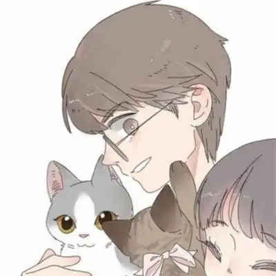 不明显的情侣头像动漫一男一女超甜的动漫情侣可爱头像图片大全