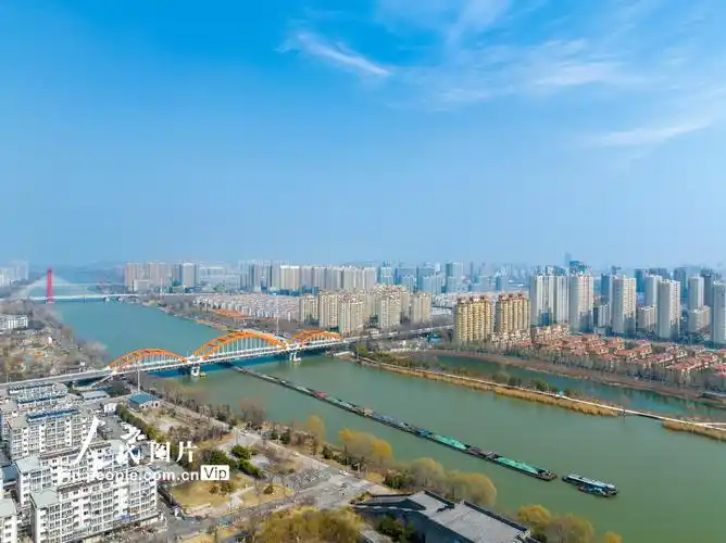 江苏宿迁京杭运河春季运输忙