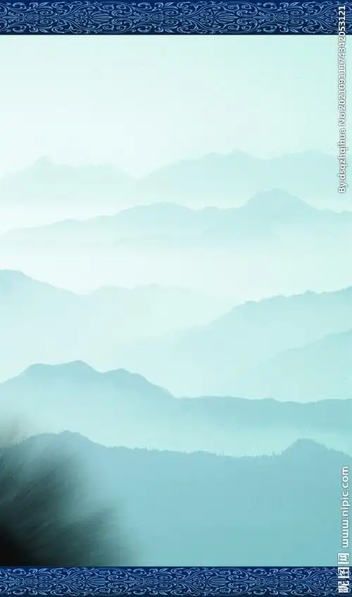 水墨中国风宣传背景标识图片