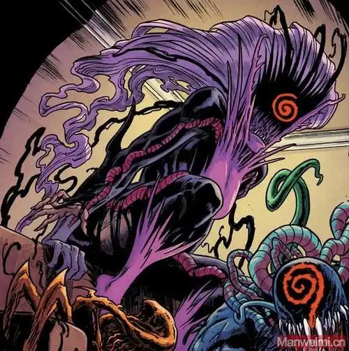 极端(agony)最后,极端与其他四位共生体后代嚎叫(scream), 吞噬(phage