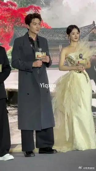 赵丽颖林更新同框与凤行发布会两位状态如何