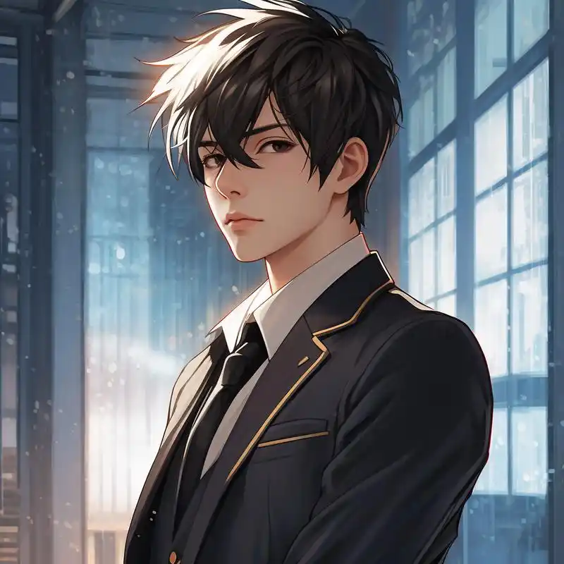 98西装高冷男生头像集92