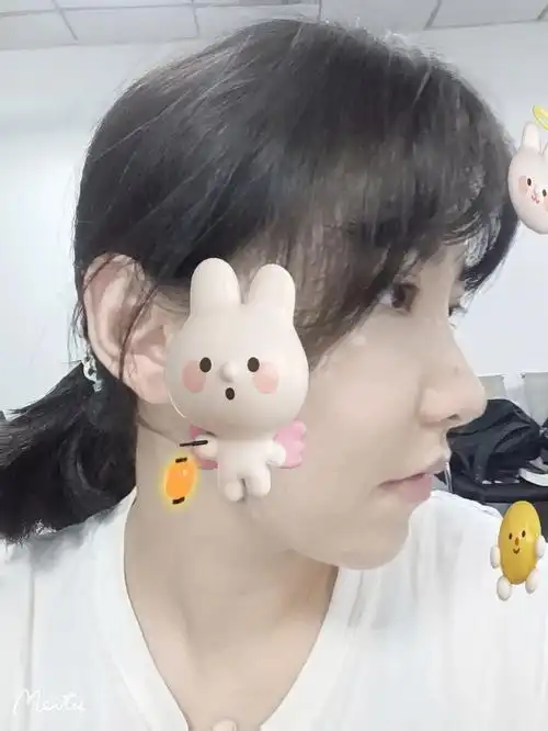 儿童节空气刘海马尾