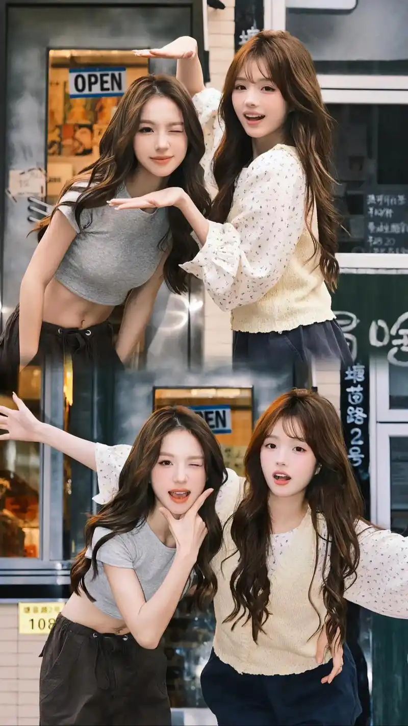 艾特闺蜜安排! #拍照姿势 #合照 - 抖音