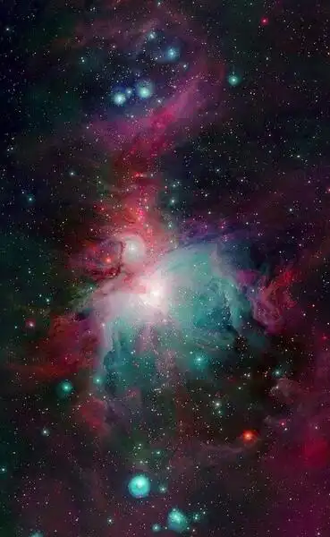 星云 行星 星星 夜景 夜空 星光 浩瀚宇宙 自然风景 手机壁纸 唯美