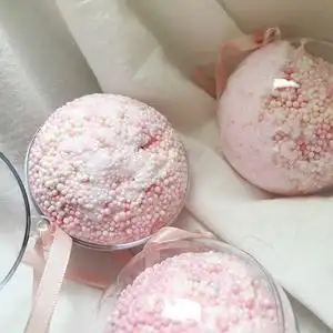 软萌软萌的少女心水晶球ins流行网红雪花毛巾泥史莱姆