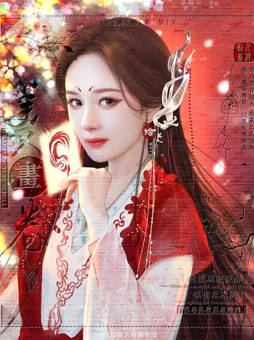 杨幂雅诗兰黛品牌全球代言人##杨幂 狐妖小红娘月红篇##杨幂涂山红红