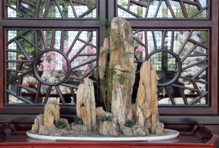 家用假山盆景制作方法——非常实用大气的家庭装饰