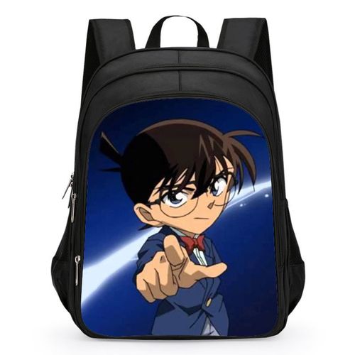 2022新款名侦探柯南书包笔袋小学生1-4年怪盗基德双肩包学前班动漫包