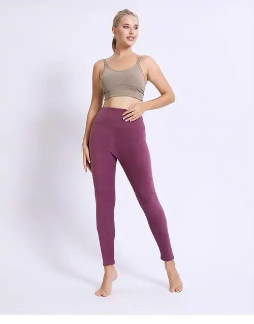 保暖裤女加绒内穿高腰冬季加厚护膝大码打底线裤毛裤中老年人棉裤 花