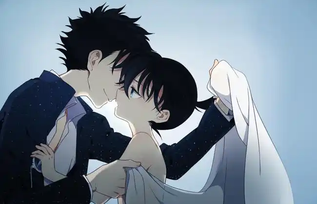 工藤新一和基德的照片