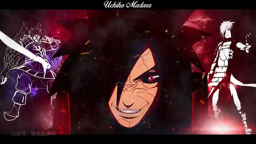 火影忍者宇智波佐动漫男冷酷暗黑系壁纸