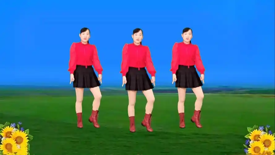 32步广场舞《老婆最大》正面演示