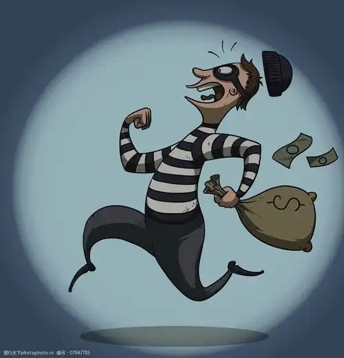 盗贼小偷坏蛋图片