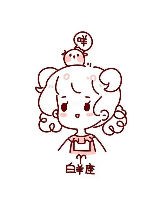 12星座最萌简笔画 12星座最萌简笔画水瓶座