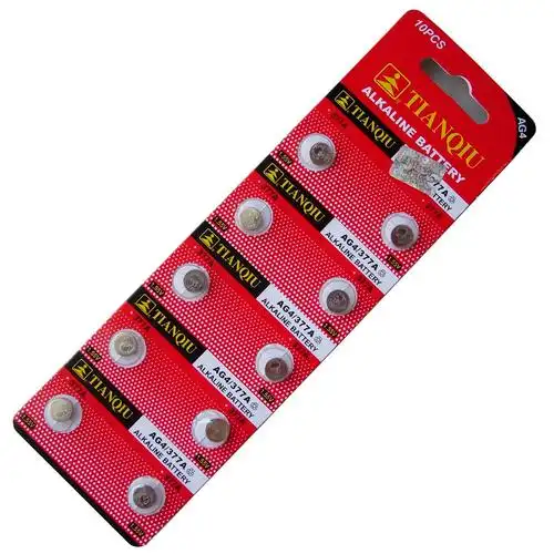 包邮10颗一卡天球金装ag4lr626sr626sw纽扣碱性纽扣电池