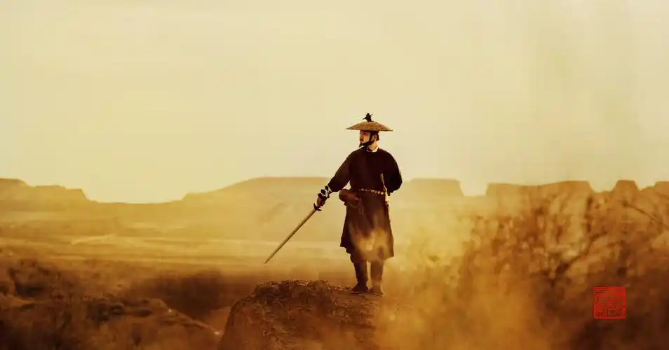 每个男人心中都有一个仗剑走天涯的梦第一次拍摄武侠风格照片还有许多