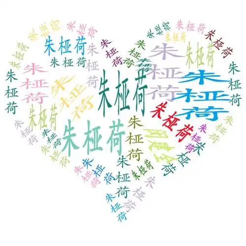 谁能帮我做一个用名字组成的爱心图片 2 2012-01-20 请问像这样的心形