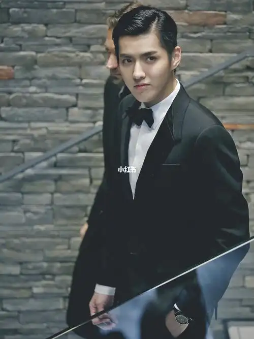 吴亦凡  考古 背头西装_吴亦凡_西服_聚会_娱乐_明星娱乐资讯