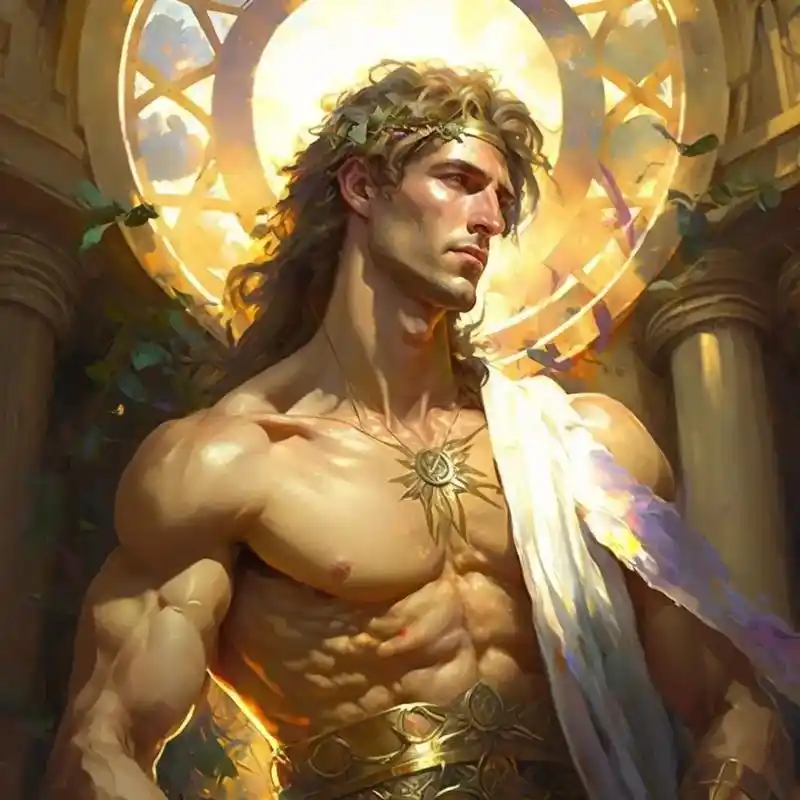 奥林匹斯众神——阿波罗.相传,阿波罗是宙斯和泰坦女神莱托之子 - 抖