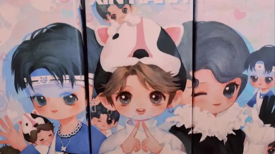 刘雨昕的手办好可爱