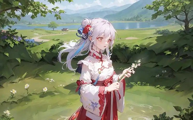 [ai 绘画]4k国风二次元美女