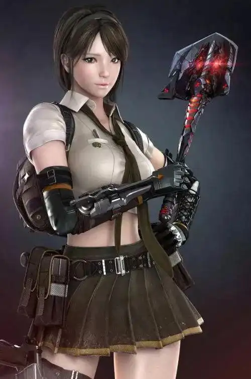 盘点cf女性角色拿来当女朋友也不赖