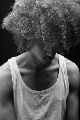 德国ibous portrait的人物肖像-爆炸头发型