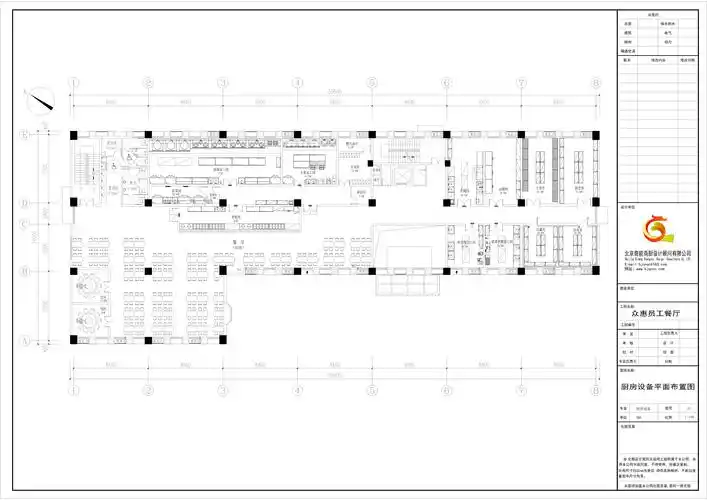 众惠员工餐厅食堂厨房工程设计