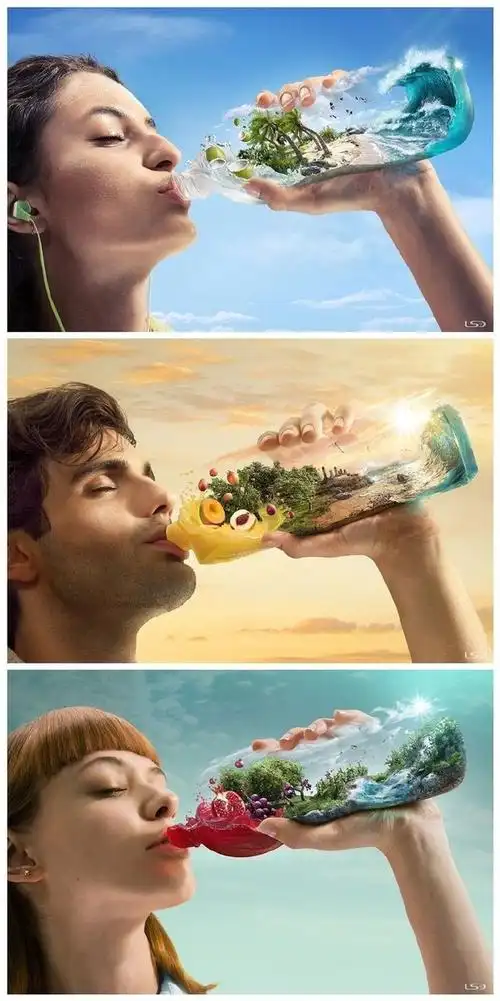 推荐一组有创意的平面广告作品,希望可以带给大家一些灵感~ 1.