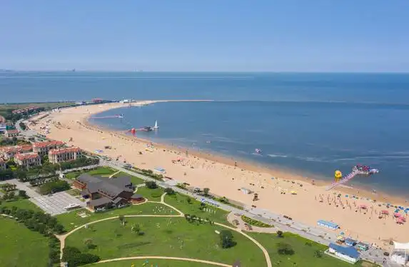 天津东疆湾沙滩景区