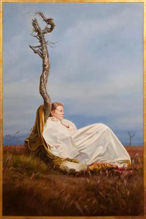 世界名画人物简单图片(艺术名画︱智利艺术家daniela人物油画)