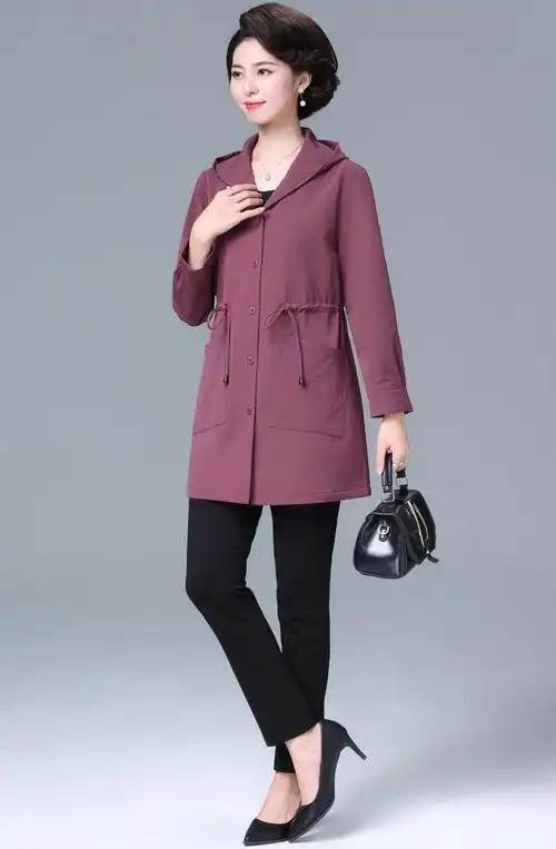 外套 x-fld98520-墨青色 l-建议115斤以掀放疲 瑜睿娅 商品名称:中年